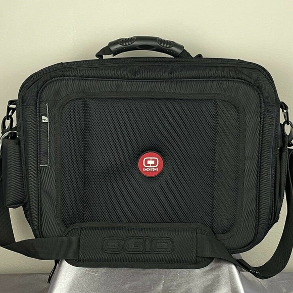 OGIO Briefcase Shoulder Messenger Laptop Computer Black Travel Bag - Picture 12 of 12